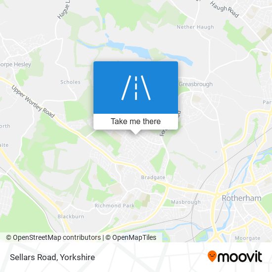Sellars Road map