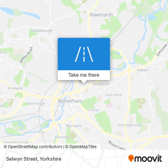 Selwyn Street map