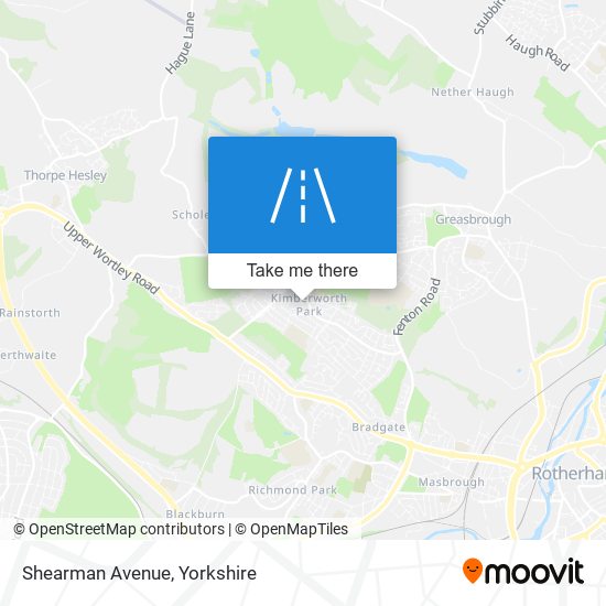 Shearman Avenue map