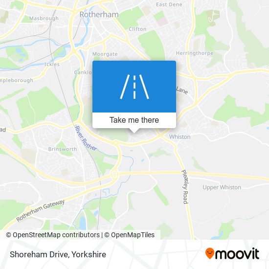 Shoreham Drive map
