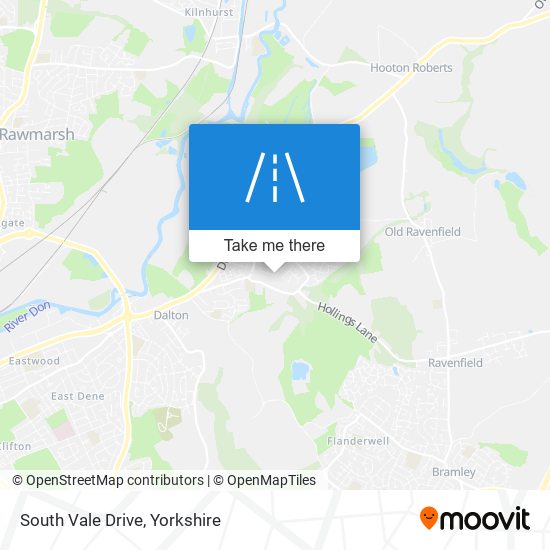South Vale Drive map
