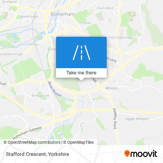 Stafford Crescent map