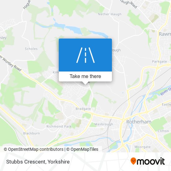 Stubbs Crescent map