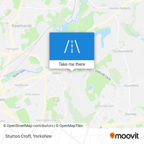Sturton Croft map