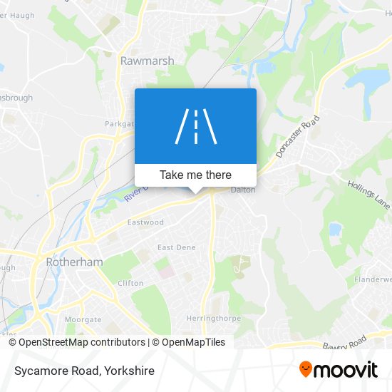 Sycamore Road map