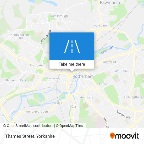 Thames Street map