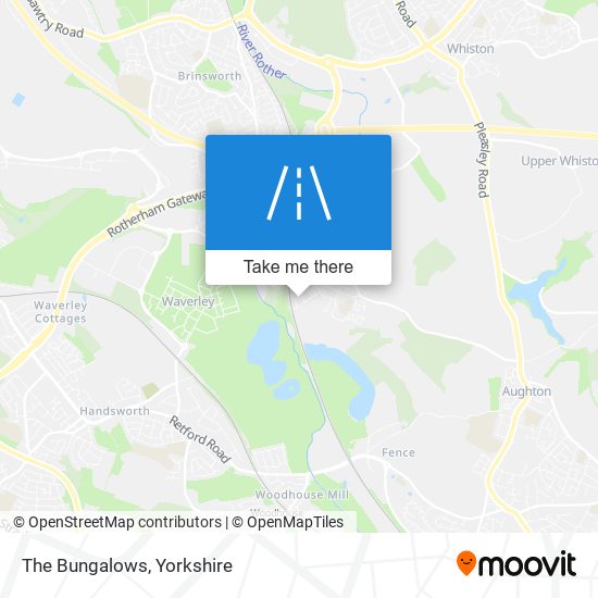 The Bungalows map