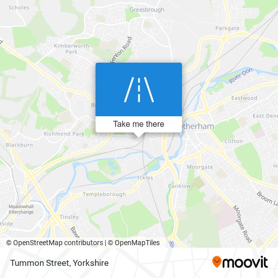 Tummon Street map
