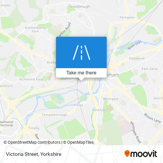 Victoria Street map