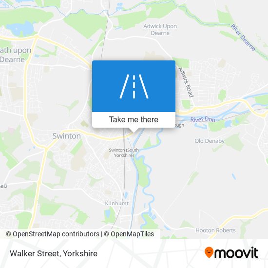 Walker Street map