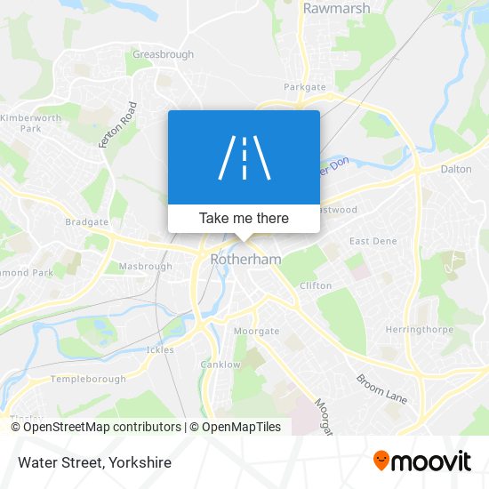 Water Street map