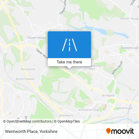 Wentworth Place map
