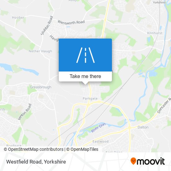 Westfield Road map