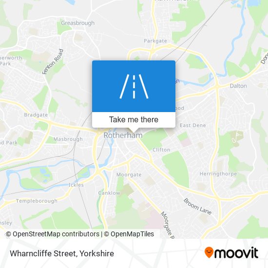 Wharncliffe Street map