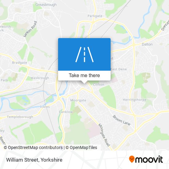 William Street map