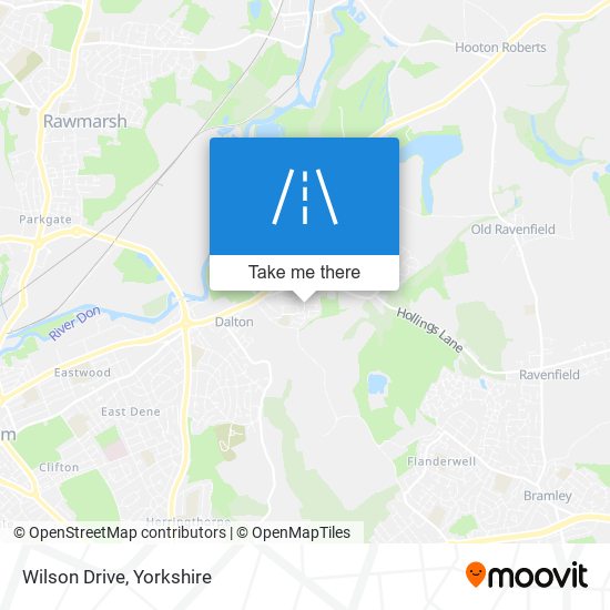 Wilson Drive map