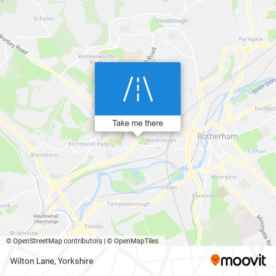 Wilton Lane map