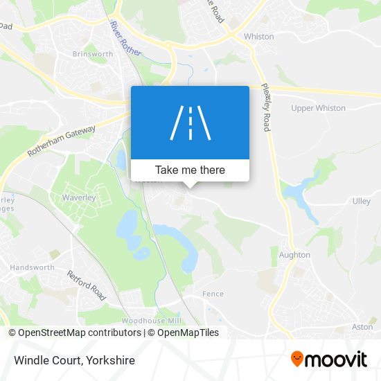 Windle Court map