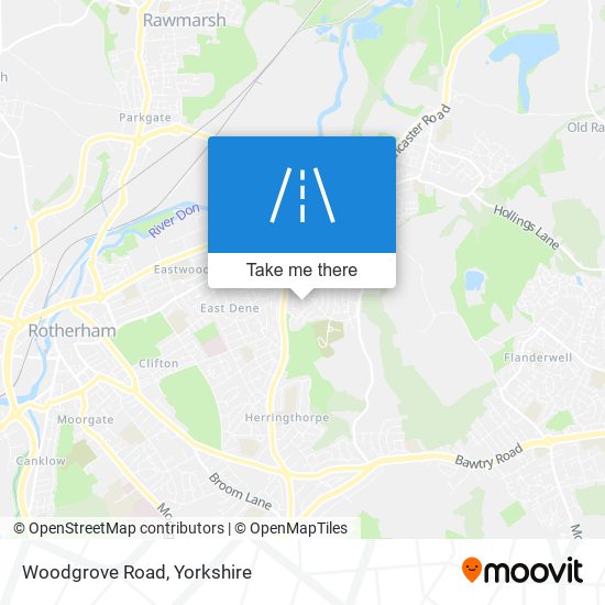 Woodgrove Road map
