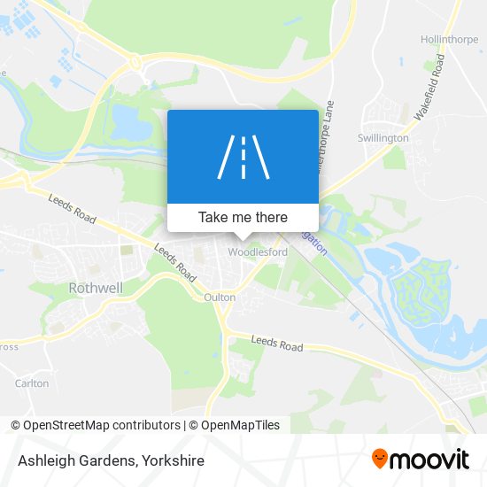 Ashleigh Gardens map