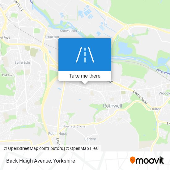 Back Haigh Avenue map
