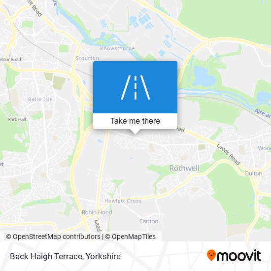 Back Haigh Terrace map