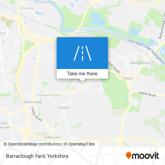 Barraclough Yard map