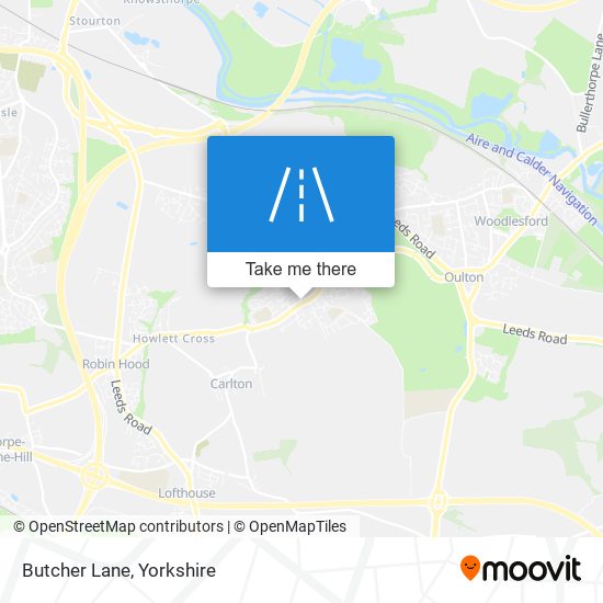 Butcher Lane map