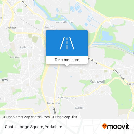 Castle Lodge Square map