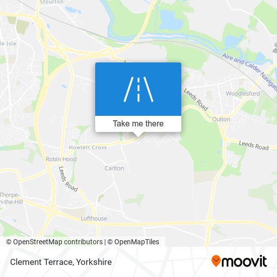 Clement Terrace map