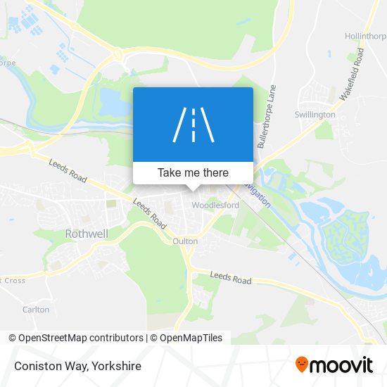 Coniston Way map