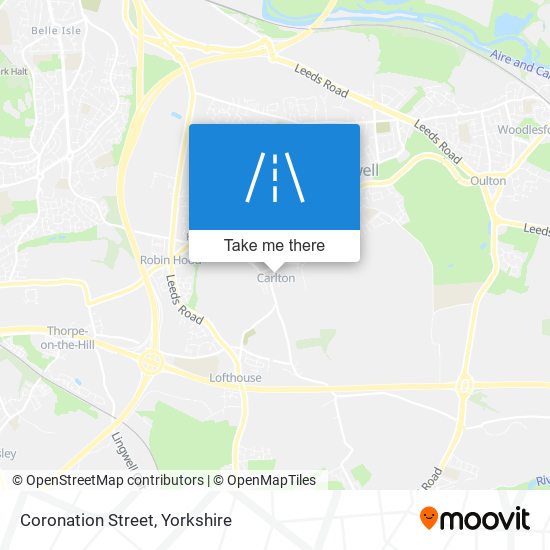 Coronation Street map