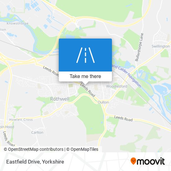 Eastfield Drive map