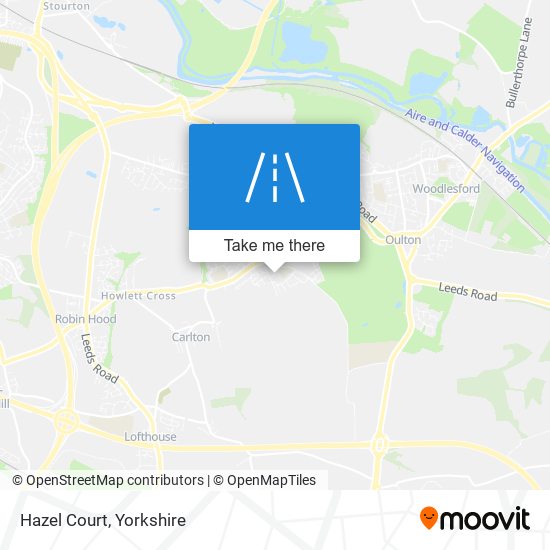 Hazel Court map