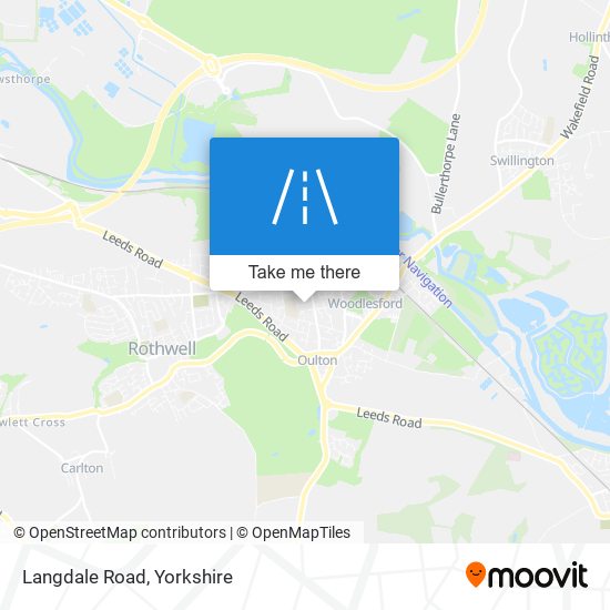 Langdale Road map