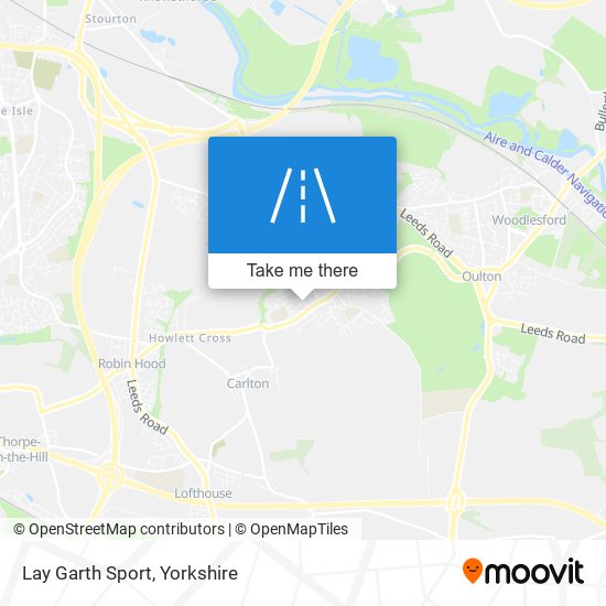Lay Garth Sport map