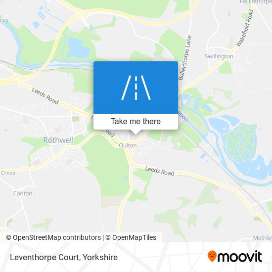 Leventhorpe Court map