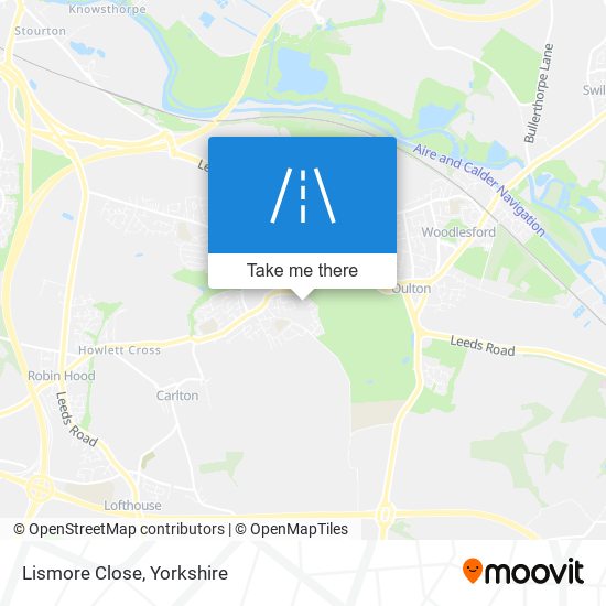 Lismore Close map