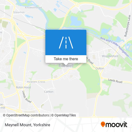 Meynell Mount map