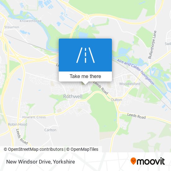 New Windsor Drive map