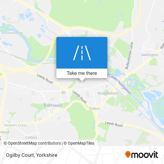 Ogilby Court map