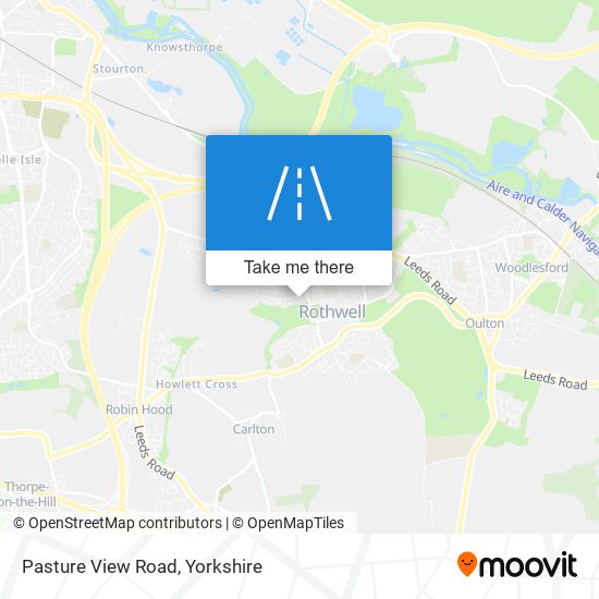 Pasture View Road map