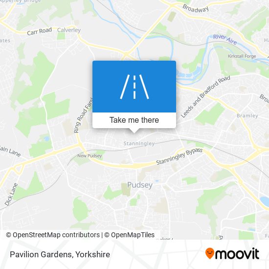 Pavilion Gardens map