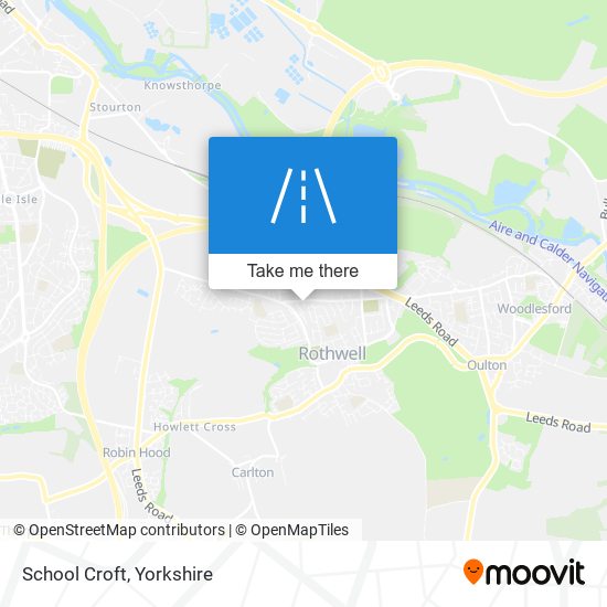 School Croft map