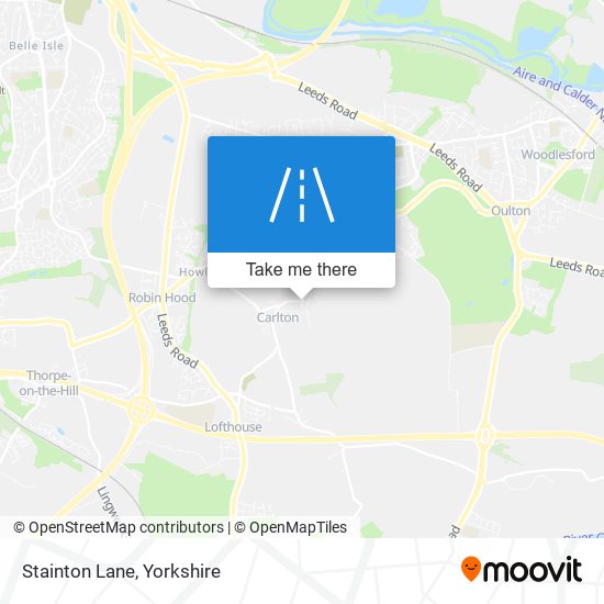 Stainton Lane map