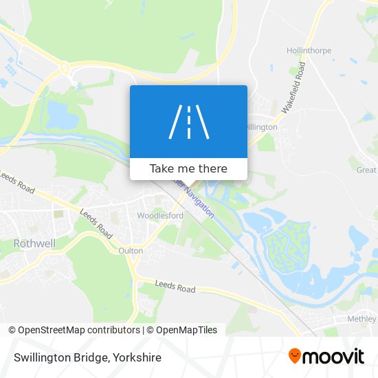 Swillington Bridge map