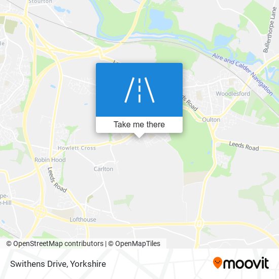 Swithens Drive map
