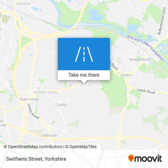 Swithens Street map