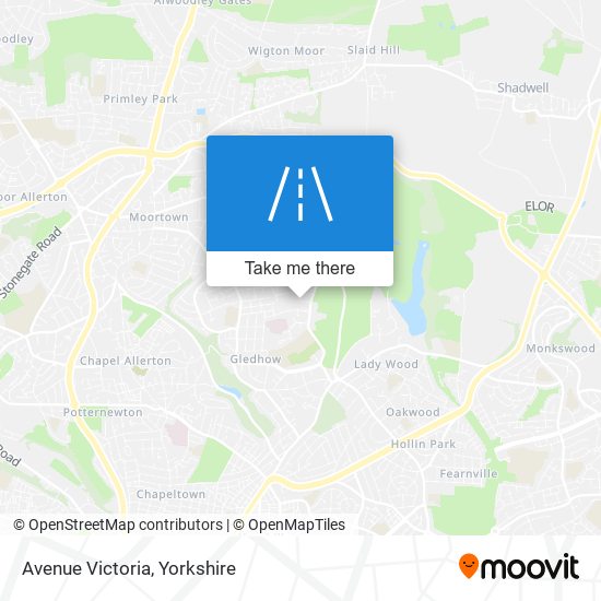 Avenue Victoria map