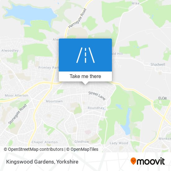 Kingswood Gardens map